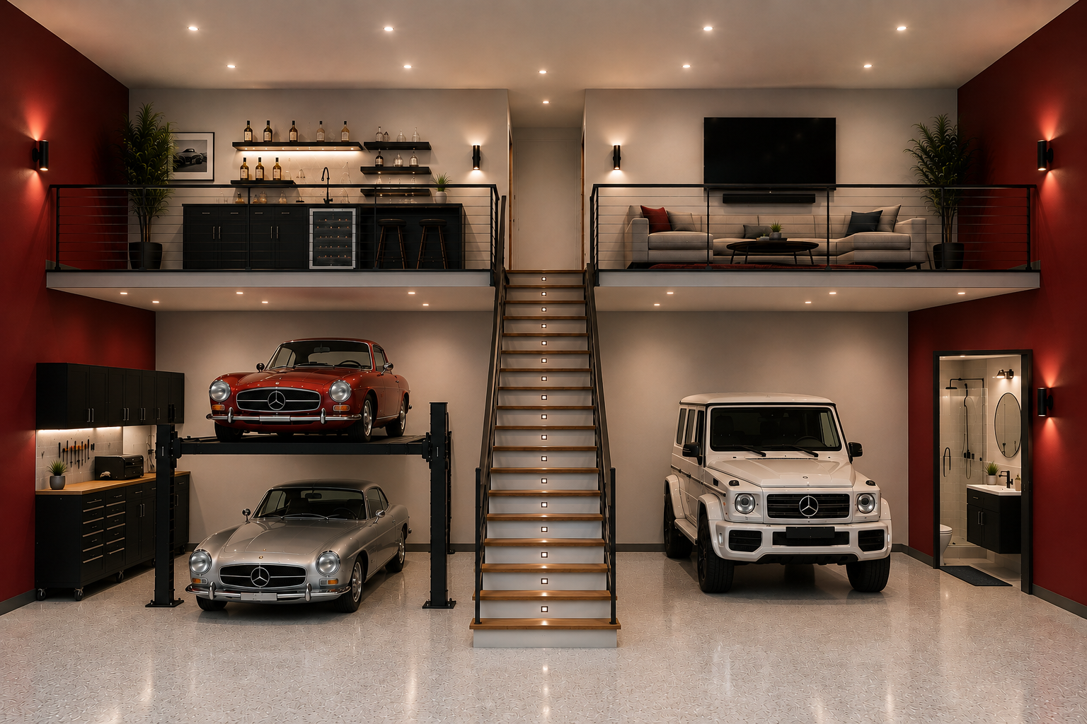 Mercedes Trio
